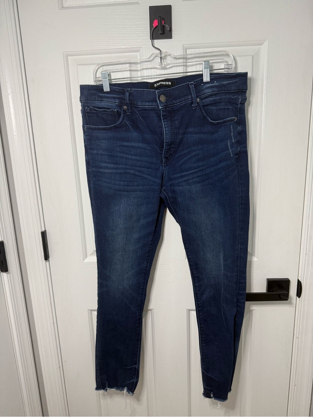 Express Men’s Navy Skinny Jeans